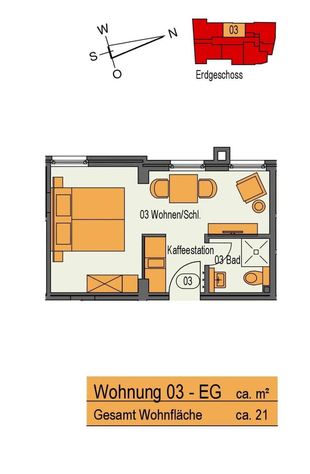 Woge2 Appartement 3 博尔库姆 外观 照片